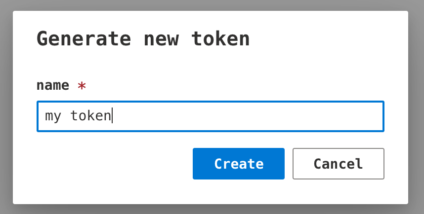 generate new token